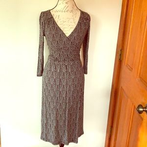 Maeve Art Deco Midi Dress